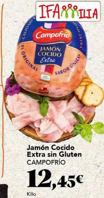 Gadis Jamón cocido extra campofrío oferta