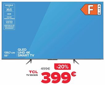 Carrefour Tcl tv 55c635 oferta