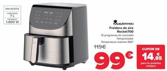 Carrefour Freidora de aire rocket700 oferta