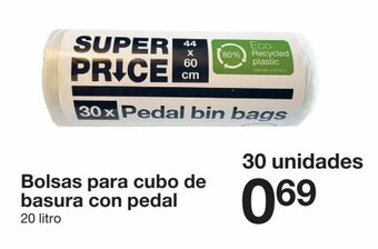 Zeeman Bolsas para cubo de basura con pedal oferta