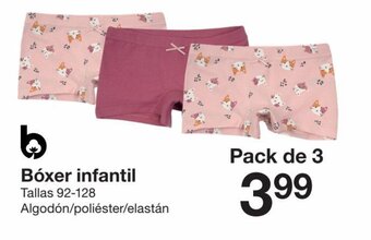 Zeeman Bóxer infantil oferta