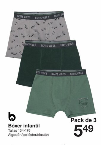 Zeeman Bóxer infantil oferta