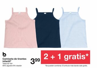 Zeeman Camiseta de tirantes infantil* oferta