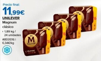 Costco UNILEVER Magnum clásico oferta