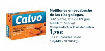 Hipercor Mejillones en escabeche de las rías gallegas. oferta