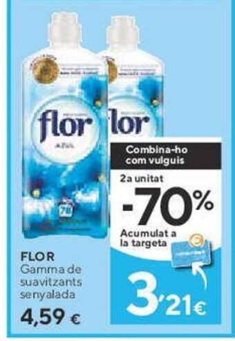 Caprabo FLOR Gamma de suavitzants senyalada oferta