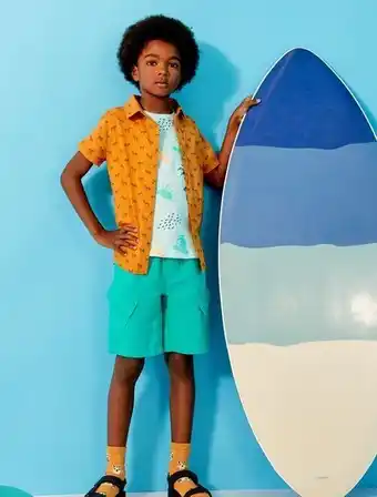 Camisa de manga corta