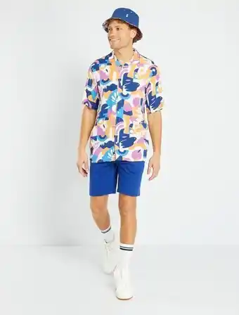 Kiabi Camisa de flores de manga corta oferta