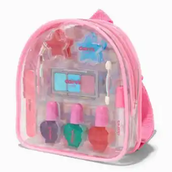 Claire's Claire's club mini pink backpack makeup set oferta