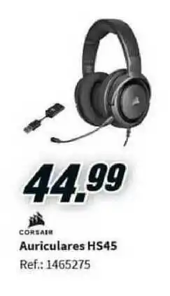MediaMarkt Auriculares Hs45 oferta