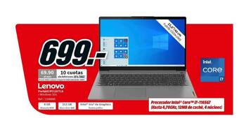 MediaMarkt Lenovo Portátil Ip3 15itl6 oferta
