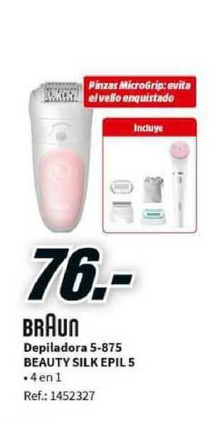 MediaMarkt Braun Depiladora 5-875 Beauty Silk Epil 5 oferta