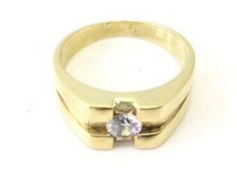 Cash Converters Anillo oro 18k con circonita oferta