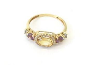 Cash Converters Anillo oro 18k con circonita oferta