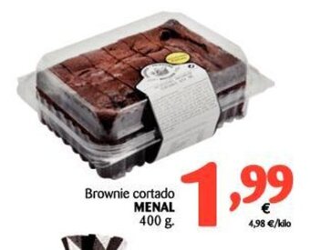 Alimerka Menal Brownie cortado 400g oferta