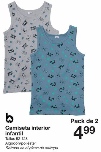 Zeeman Camiseta interior oferta
