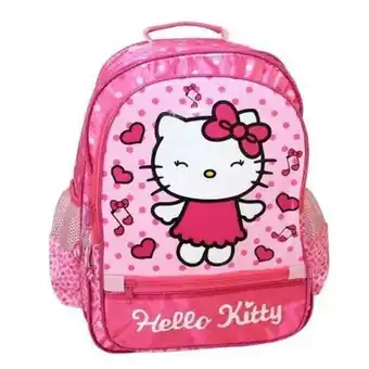 Juguetoon Mochila hello kitty con cuatro compartimentos adaptable a carro 41cm oferta
