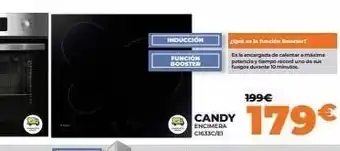 Pascual Martí 11 inducción funcion booster candy encimera c1633c/e1 ¿que es la función booster? es la encargada de calentar a máxima p oferta