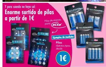 TEDi Pilas oferta