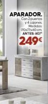 Tifón Hipermueble Cajones oferta