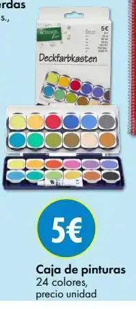 TEDi Caja de pinturas oferta