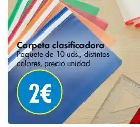 TEDi Carpetas oferta