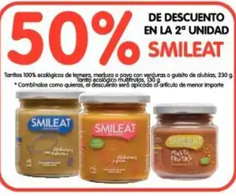 Alimerka Smileat 50% De Descuento En La 2 unidad oferta