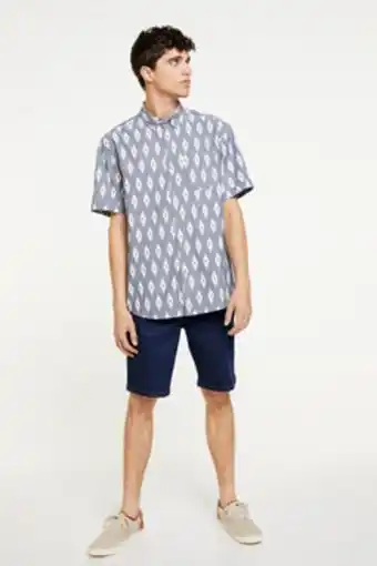 Fifty Factory Camisa manga corta ligera estampada oferta