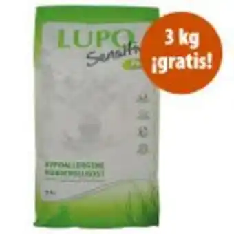 Zooplus Lupo sensitiv 15 kg pienso para perros : 12 + 3 kg ¡gratis! oferta