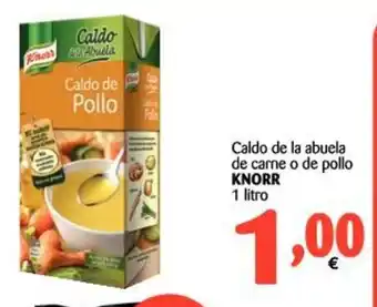 Alimerka Knorr Clado de la abuela de carne o de pollo 1 litro oferta