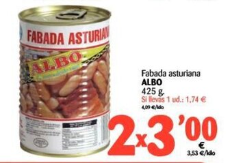 Alimerka Albo Fabada asturiana 425g oferta