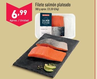 ALDI Filete salmón plateado oferta