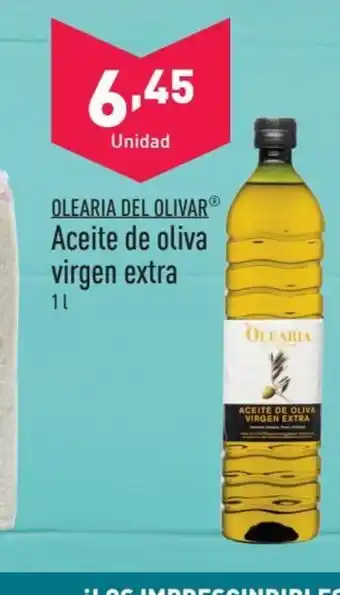 ALDI OLEARIA DEL OLIVARⓇ Aceite de oliva virgen extra oferta