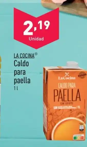 ALDI LA COCINAⓇ Caldo para paella oferta
