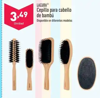 ALDI LACURAⓇ Cepillo para cabello de bambu oferta