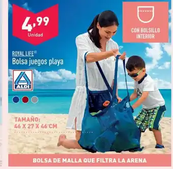 ALDI ROYAL LIFE® Bolsa juegos playa oferta