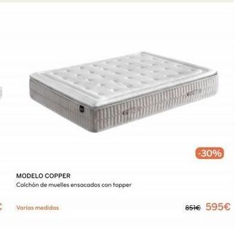 Muebles La Fábrica Colchón de muelles oferta