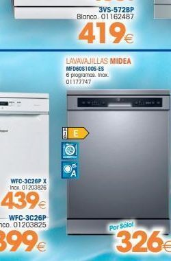 Master Cadena Lavavajillas midea oferta