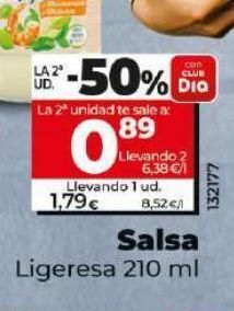 Dia Salsas ligeresa oferta