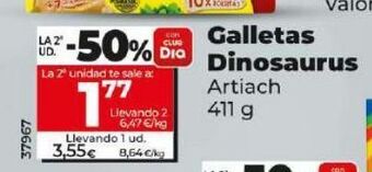 Dia Galletas dinosaurus artiach oferta