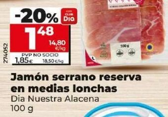 Dia Jamón serrano dia oferta