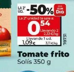 Dia Tomate frito solís oferta