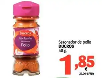 Alimerka Ducros Sazonador de pollo 50g oferta