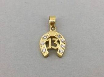Cash Converters Colgante oro 18k con circonita oferta