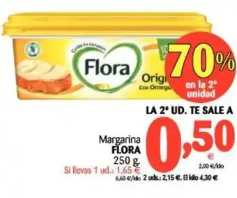 Alimerka Flora Margarina 250g. oferta