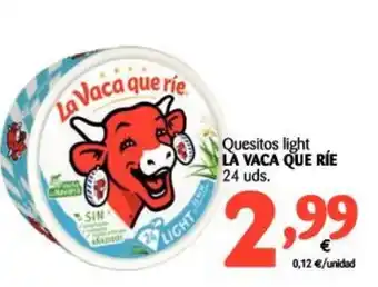 Alimerka La Vaca Que Ríe Quesitos light 24uds. oferta