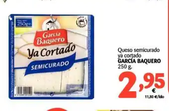 Alimerka Garcia Baquero Queso semicurado ya cortado 250g. oferta