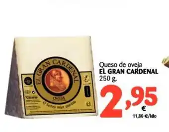 Alimerka El Gran Cardenal Queso de oveja 250g. oferta