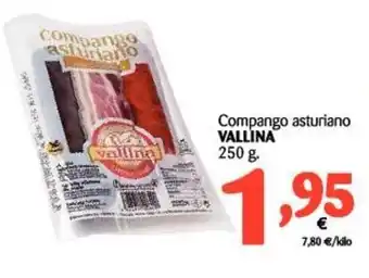 Alimerka Vallina Compango asturiano 250g oferta
