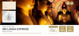 Viajes Eroski 32 asia sri lanka aesth dan gelembe s mal pana kandy exclusivo tui sri lanka express 8 días / 5 noches colombo, d oferta